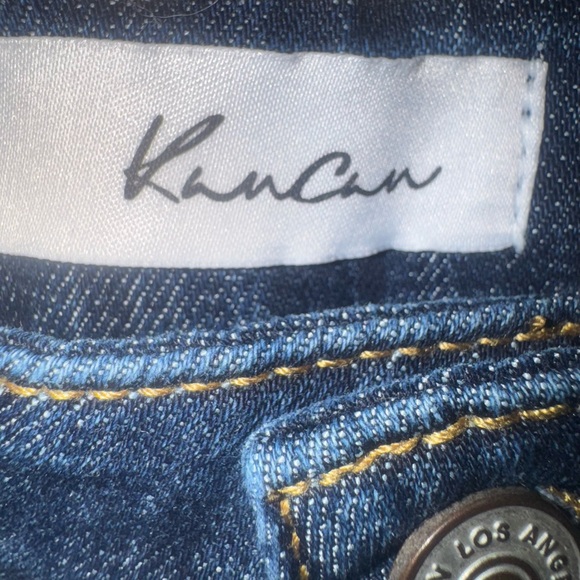 NEW NWT KANCAN MidRise Super Skinny distress women’s jeans size 26 5 - Picture 12 of 17